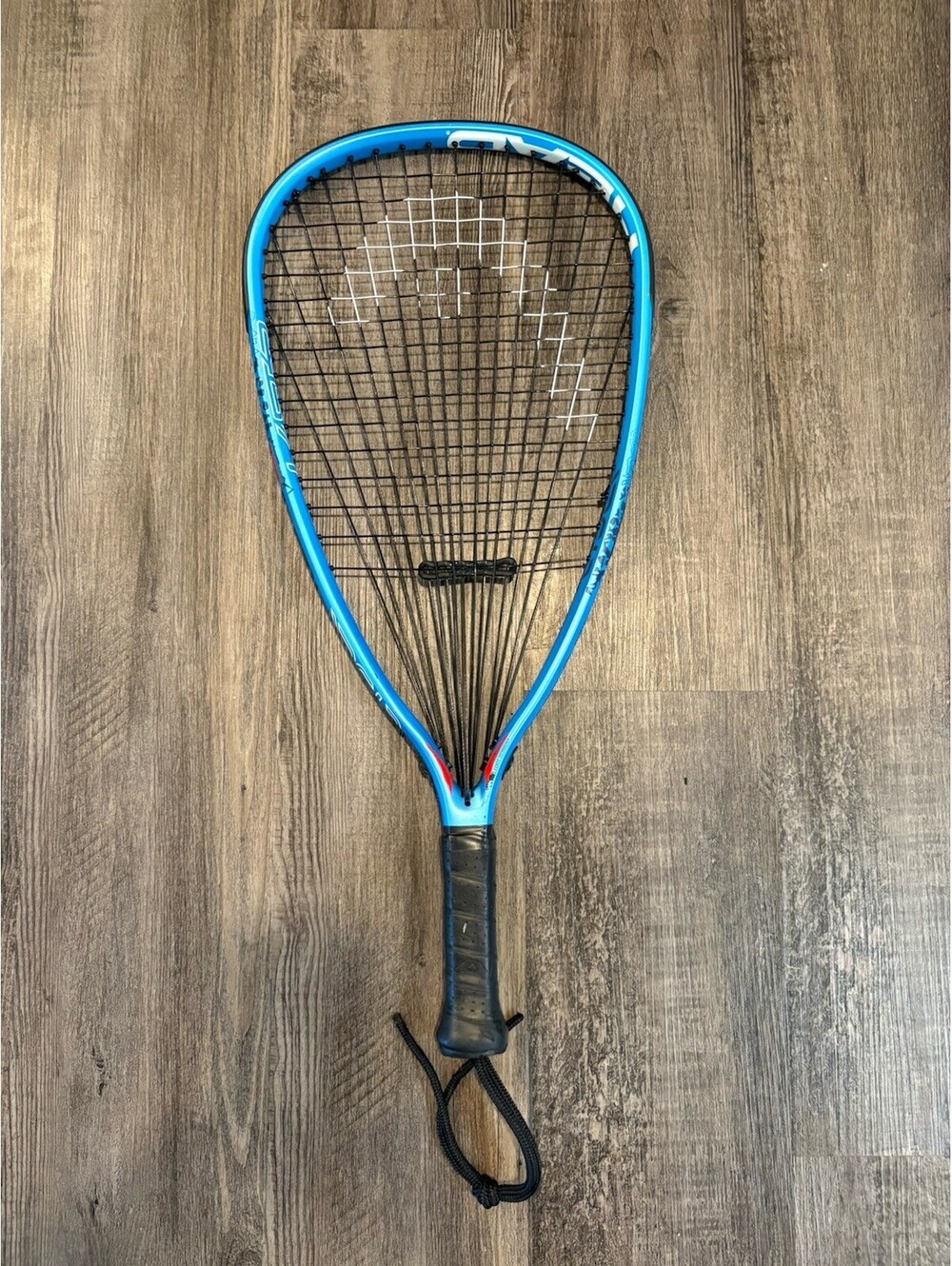HEAD Laser Racquetball Racquet Strung Racket Pro Premium Penn Spin Control 3 5/8